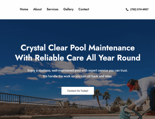 Website Design Las Vegas – Nevada Pool Services